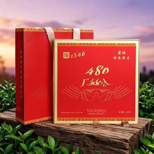 480纪念茶礼品茶雅安藏茶黑茶