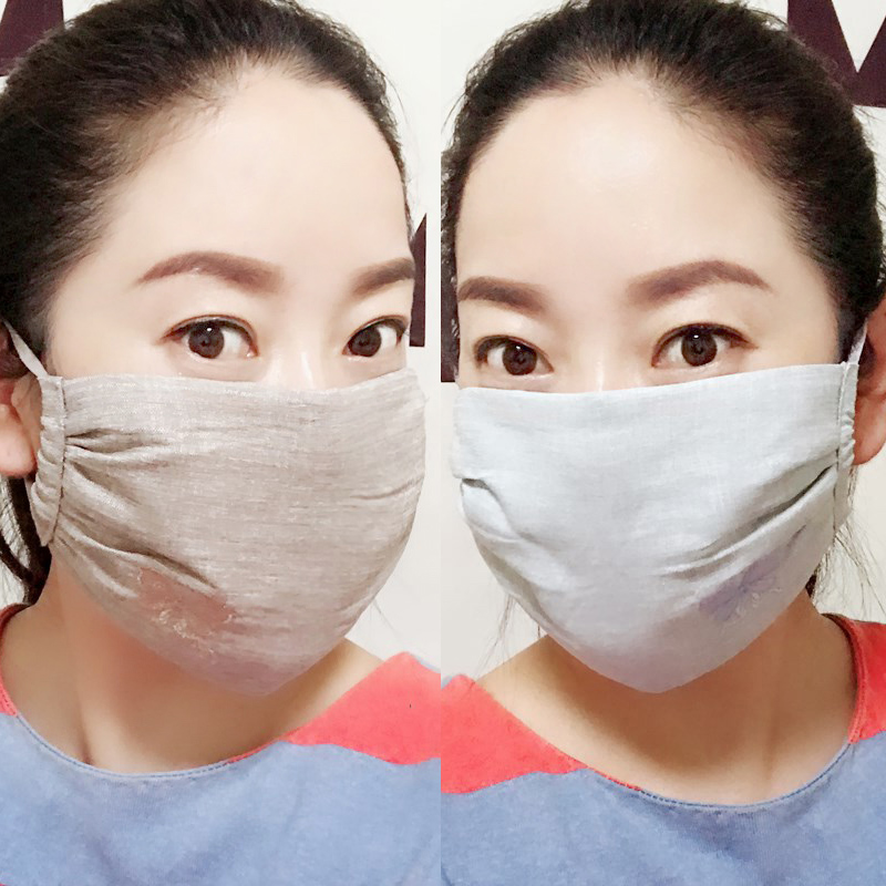 纯棉口罩女加厚加大秋冬季可调节防风口罩骑行面罩冬季全棉布可洗
