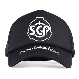 SCP帽子 遮阳太阳帽男女遮阳棒球帽 二次元 动漫基金会周边鸭舌帽