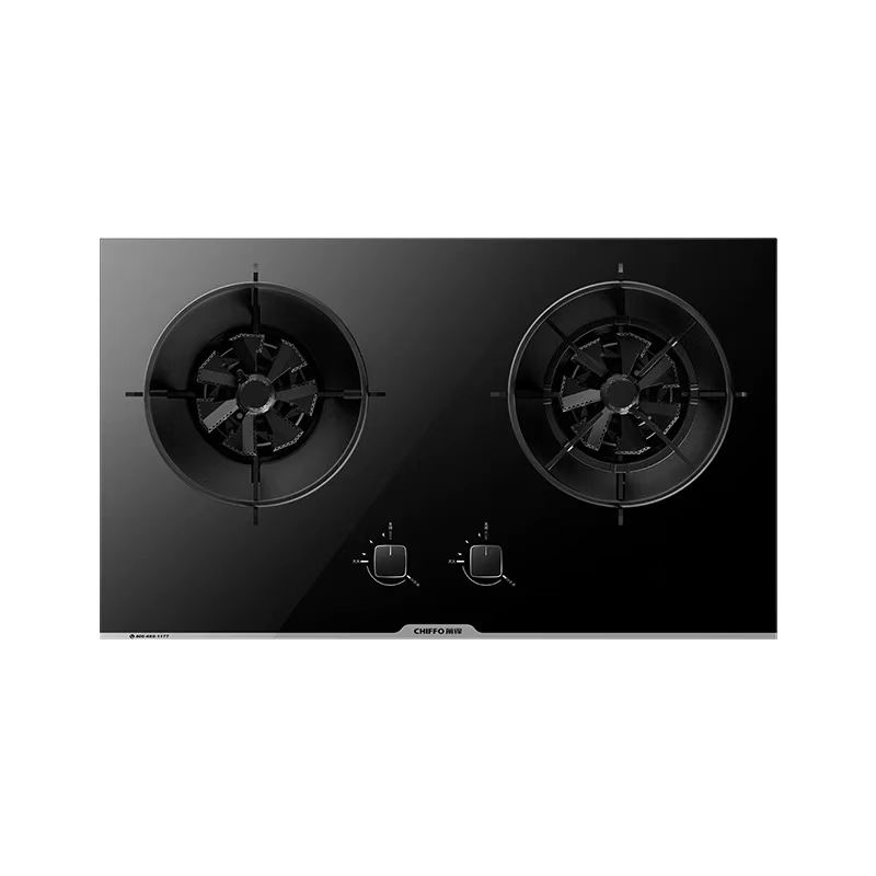 前锋 JZT-Q502-B 01燃气灶具5.2KW猛火Q502X 01七炫火台嵌两个用