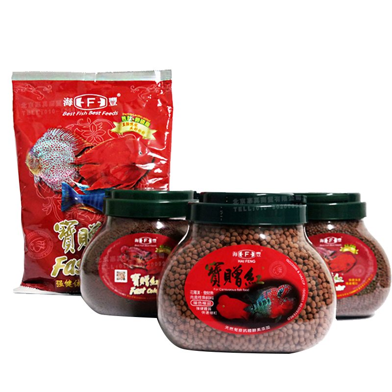 宝赠红台湾海丰营养发财鱼饲料