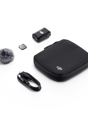 适用大疆Pocket 3 Action4/5 pro配件DJI Mic 2无线麦克风发射器
