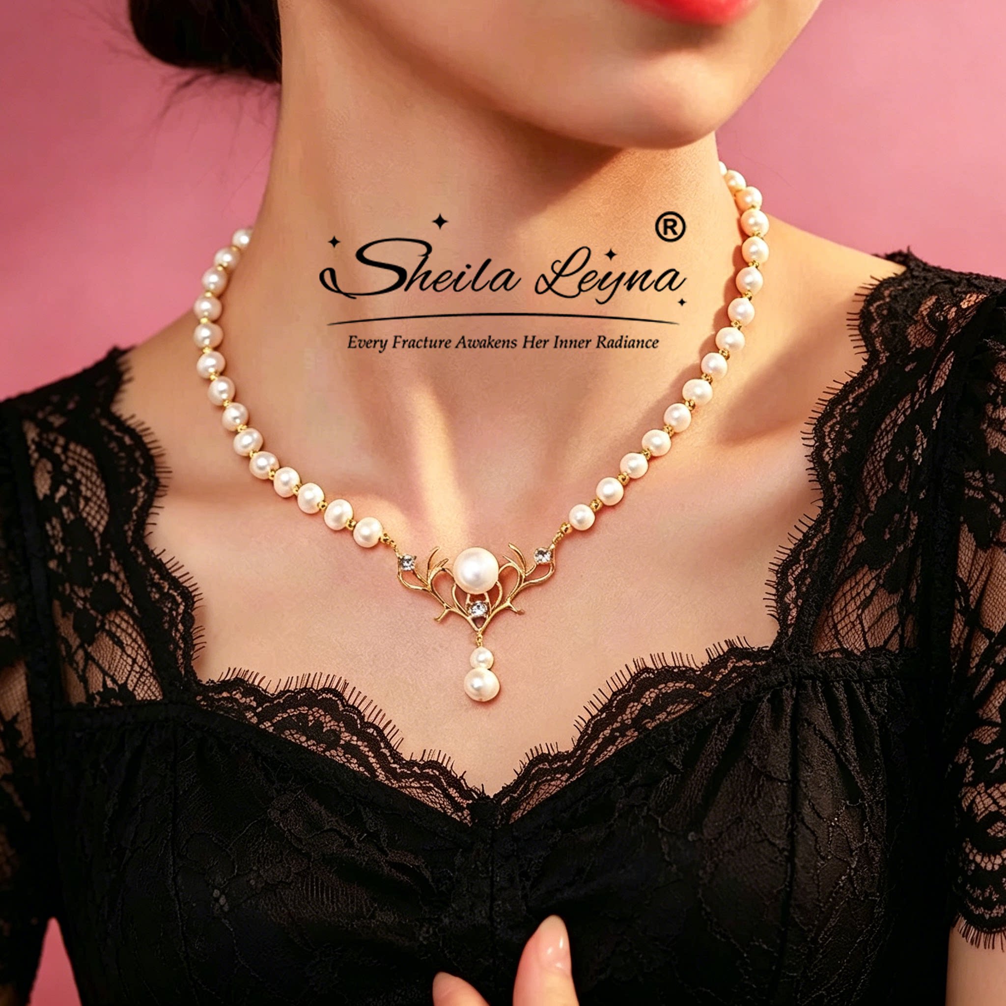 SHEILA LEYNA一鹿有银饰项链