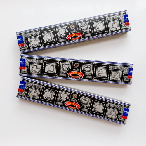 印度赛巴巴手工线香星座香Staya Incense Super Hit Dhoop Cones