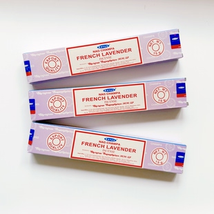印度赛巴巴线香法国薰衣草香Sataya French Lavender Incense