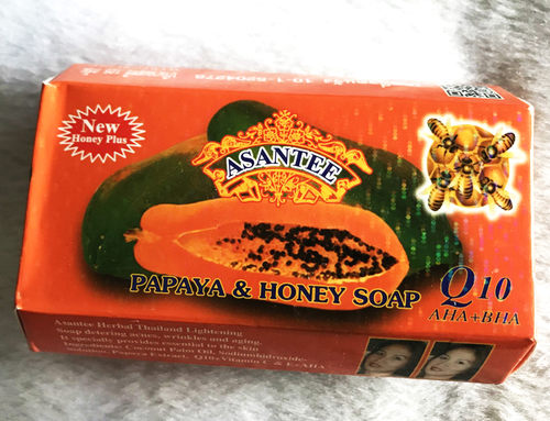泰国木瓜蜂蜜草本香皂Asantee Thai Papaya Honey Herbal Soap