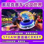 国区CDKEY激活码 Steam游戏 索尼克塞车交叉世界 全DLC激活入库