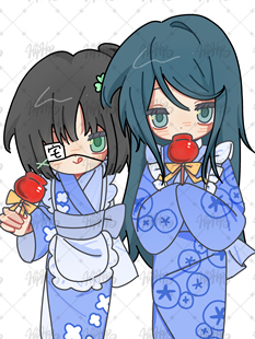 双人互动模板约稿动漫同人梦女梦男贴贴闺蜜情侣不改衣手绘白菜价