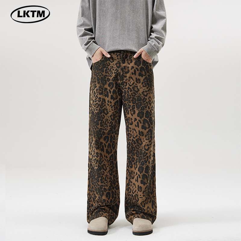 LKTM男装#美式复古豹纹