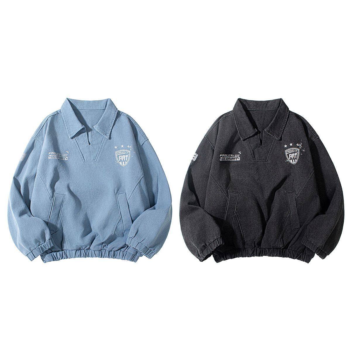 2026春秋季美式复古做旧水洗工装巴恩布套头夹克外套男女同款,男装,夹克,淘宝优惠券,粉丝福利购,淘宝优惠卷