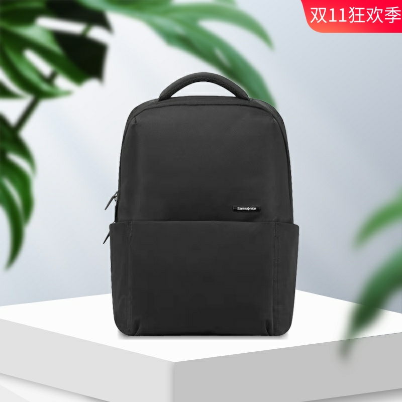 新秀丽双肩背包独立电脑仓可挂靠