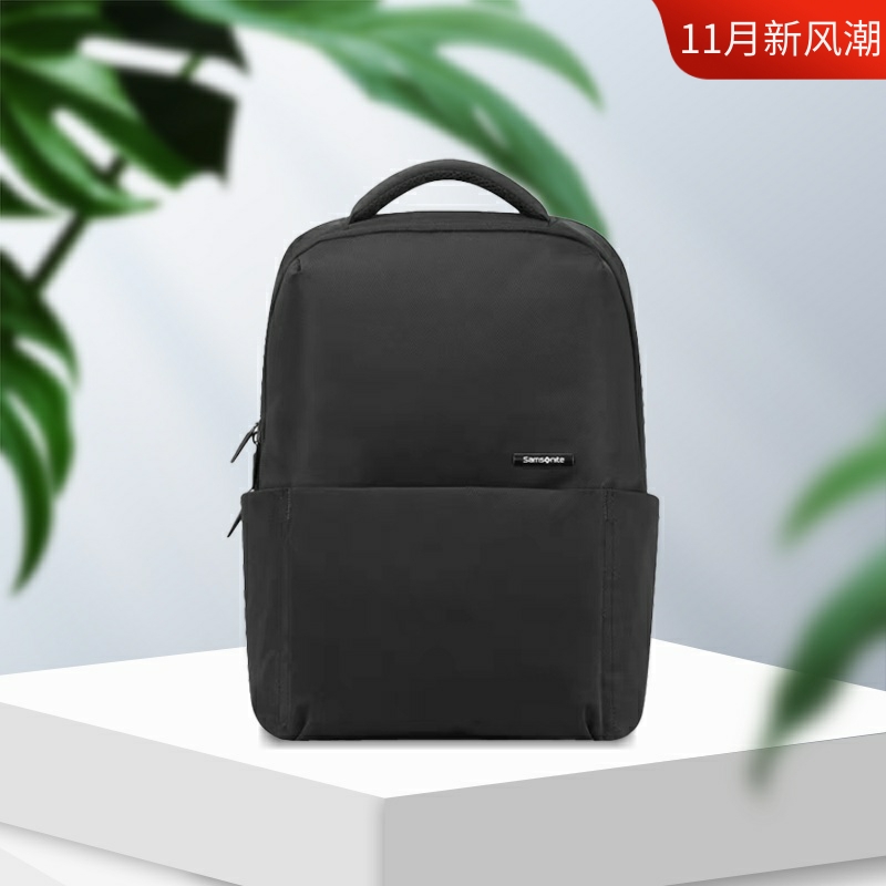 新秀丽双肩背包独立电脑仓可挂靠