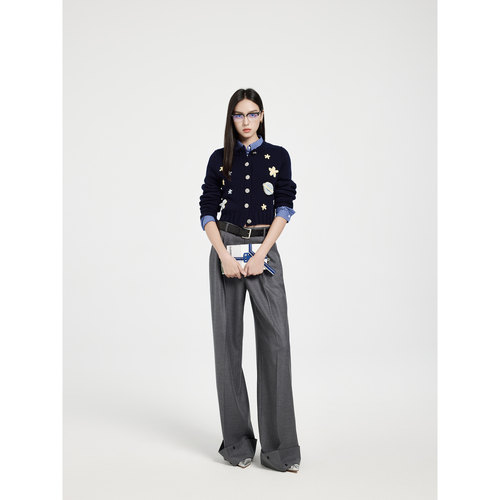 NancyCavally趣味星球针织开衫