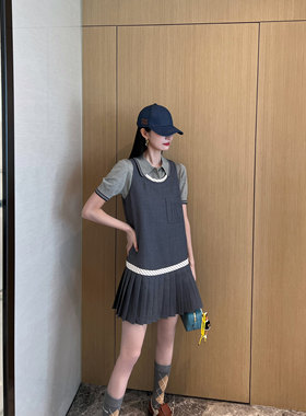 NancyCavally英伦学院风连衣裙