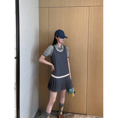 NancyCavally英伦学院风连衣裙