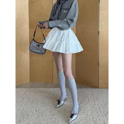 NancyCavally优雅芭蕾风蓬蓬短裙