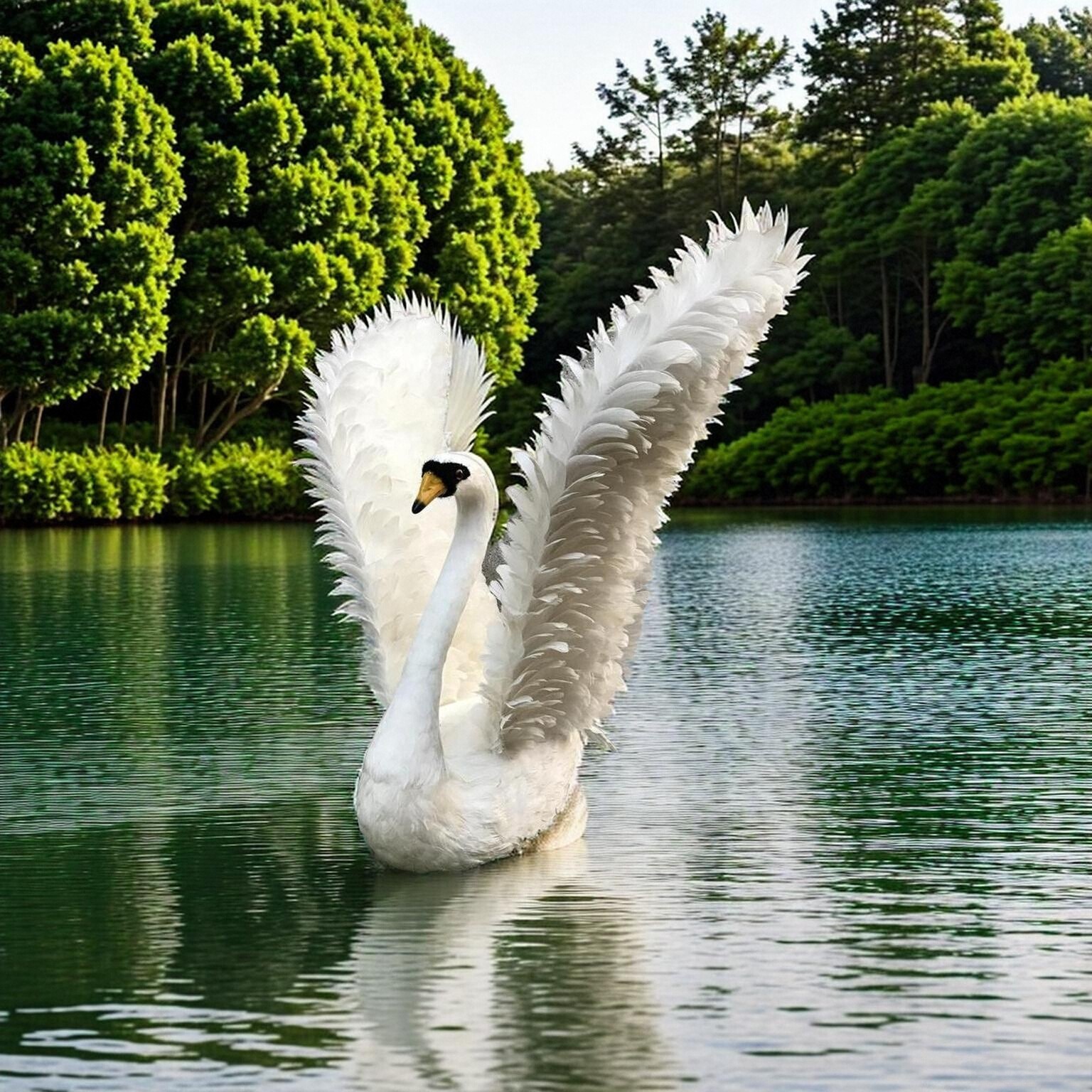 仿真天鹅模型室内家居橱窗婚礼舞台装饰摆件儿童羽毛摄影大鹅道具