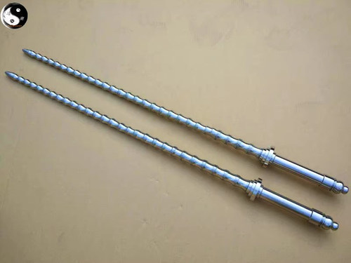 不锈钢竹节鞭双锏秦琼打神鞭
