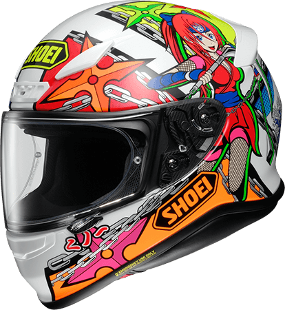 shoei z7限量版招财猫电源键樱花自来也机车摩托车头盔全盔包邮