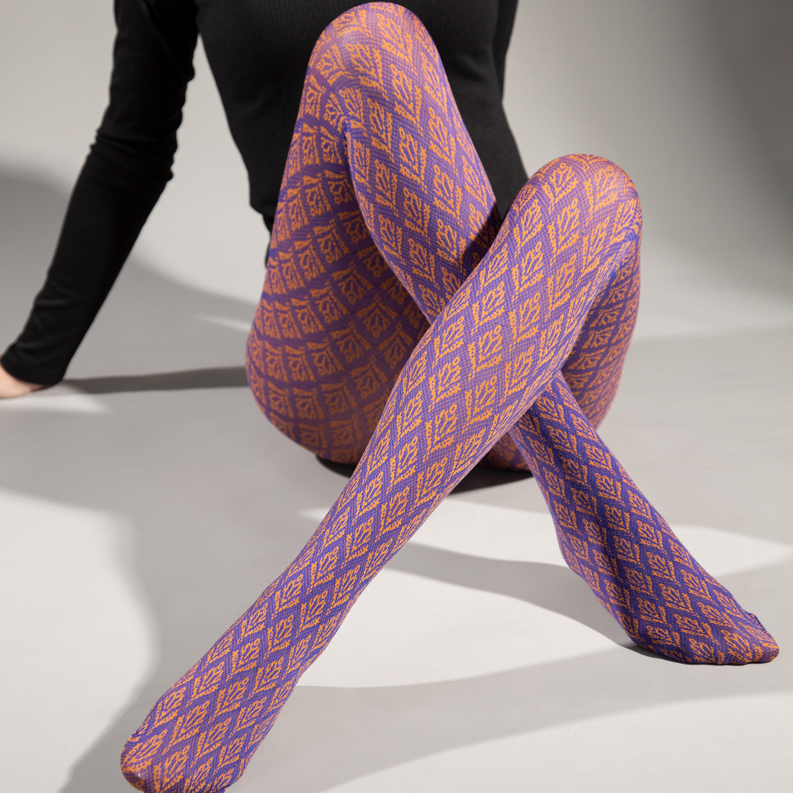 80D双色针织菱形格提花连裤袜春秋女打底丝袜性感奢华优雅女加裆,女士内衣/男士内衣/家居服,连裤袜/打底袜,淘宝优惠券,粉丝福利购,淘宝优惠卷