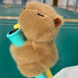 Креативная мультяшная плюшевая ракетка для бадминтона, декор, подвеска, теннисная кукла