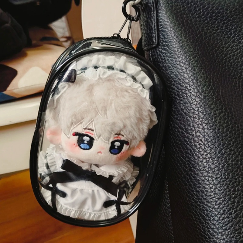 遛娃胶囊pvc手办盲盒娃包痛包棉花娃娃外出晒娃包公仔玩偶收纳袋