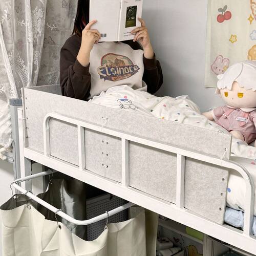 上铺防摔防掉落免打孔护栏学生宿舍床边挡板床头侧边加高围栏隔板