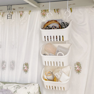 床边挂篮床头置物架宿舍神器学生床上收纳好物可叠加上铺整理篮子