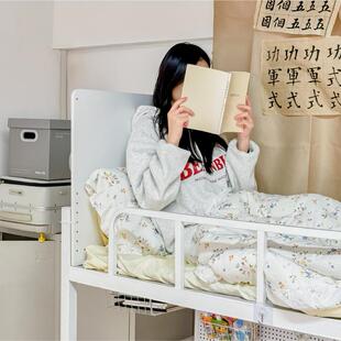 宿舍上铺床边挡板免打孔防掉落神器加高床头软包大靠背床围栏护栏