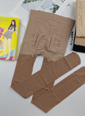 梦韵丝袜中厚6688春秋款半透明连裤袜肉色光腿神器大码水光袜女