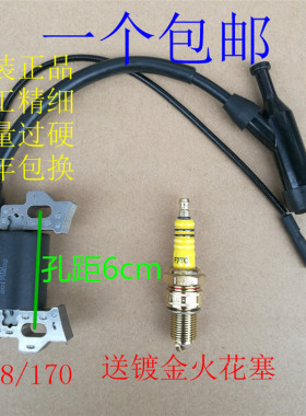 汽油机发电机水泵配件3kw 5kw 8kw点火线圈168 170 188 190高压包