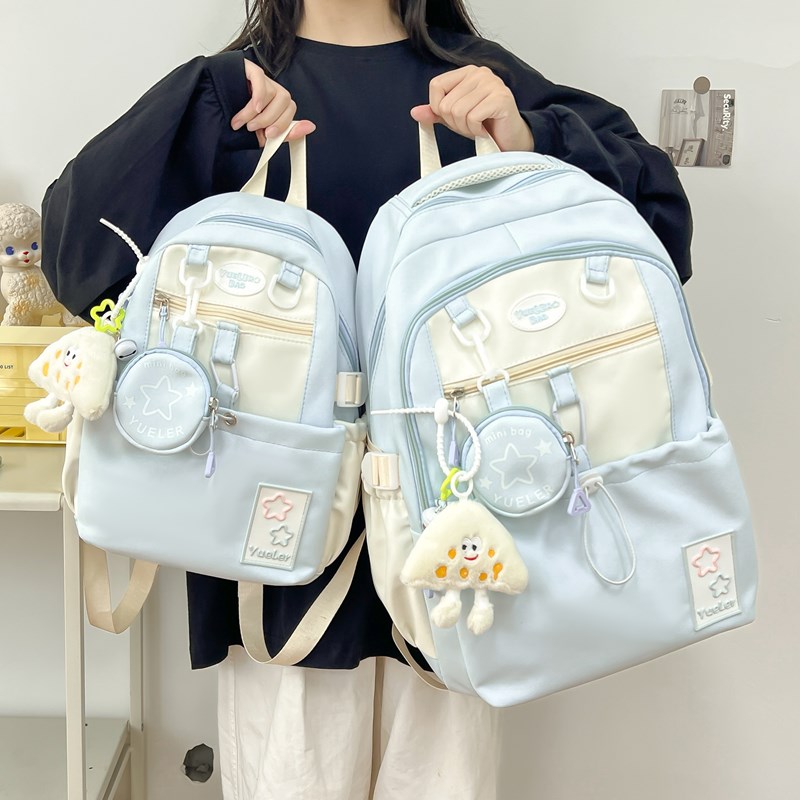少女日系可爱双肩包大小款