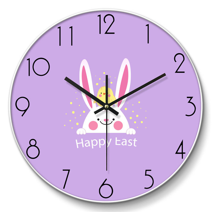 北歐挂鍾兒童靜音時鍾卡通動物創意挂鍾現代簡約客廳鍾表藝術壁鍾在類目 家居飾品, 家居鍾飾/鬧鐘, 掛鐘中 - 來自Buy2taobao.com提供專業的淘寶代購服務