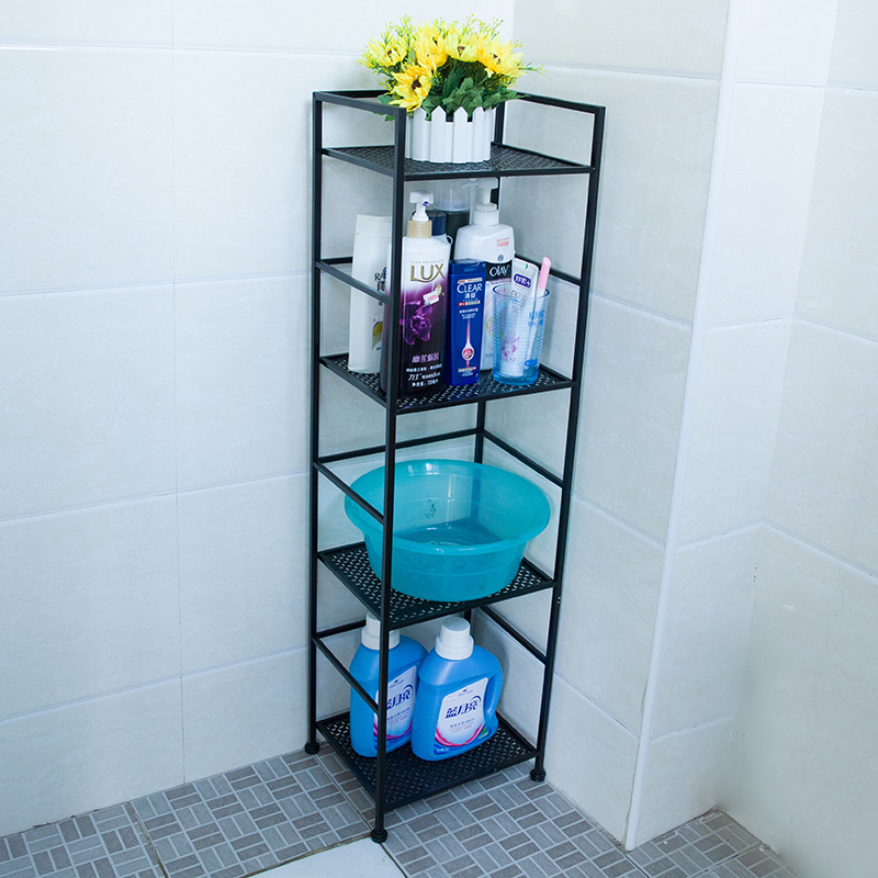 铁艺浴室置物架卫生间置物架落地调节脚书架厨房置物收纳架3-4层,家庭/个人清洁工具,浴室角架/置物架,淘宝优惠券,粉丝福利购,淘宝优惠卷