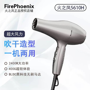 火之凤5610H吹风机理发店专用发型师大功率发廊超轻大风无刷风筒