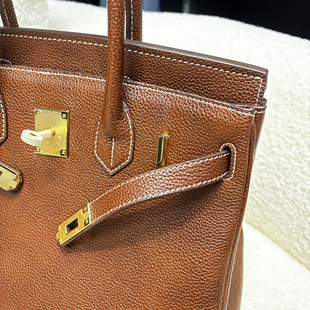 福宝马鞍皮进口头层牛皮单肩斜挎手提包