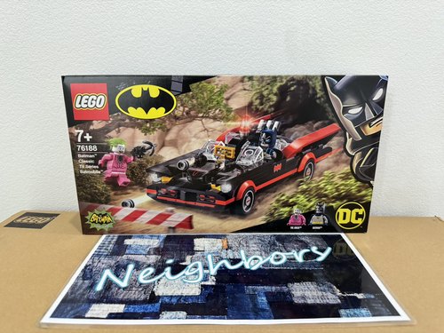 LEGO乐高 76188 DC 蝙蝠侠 1966年TV版蝙蝠战车 小丑人仔积木玩具