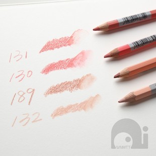 辉柏嘉油性水溶彩铅白色粉铅笔Polychromos durer肉肤色 Albrecht