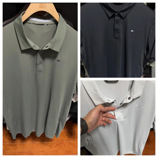 晨高尔夫男士 速干面料立体剪裁 polo 户外休闲衫