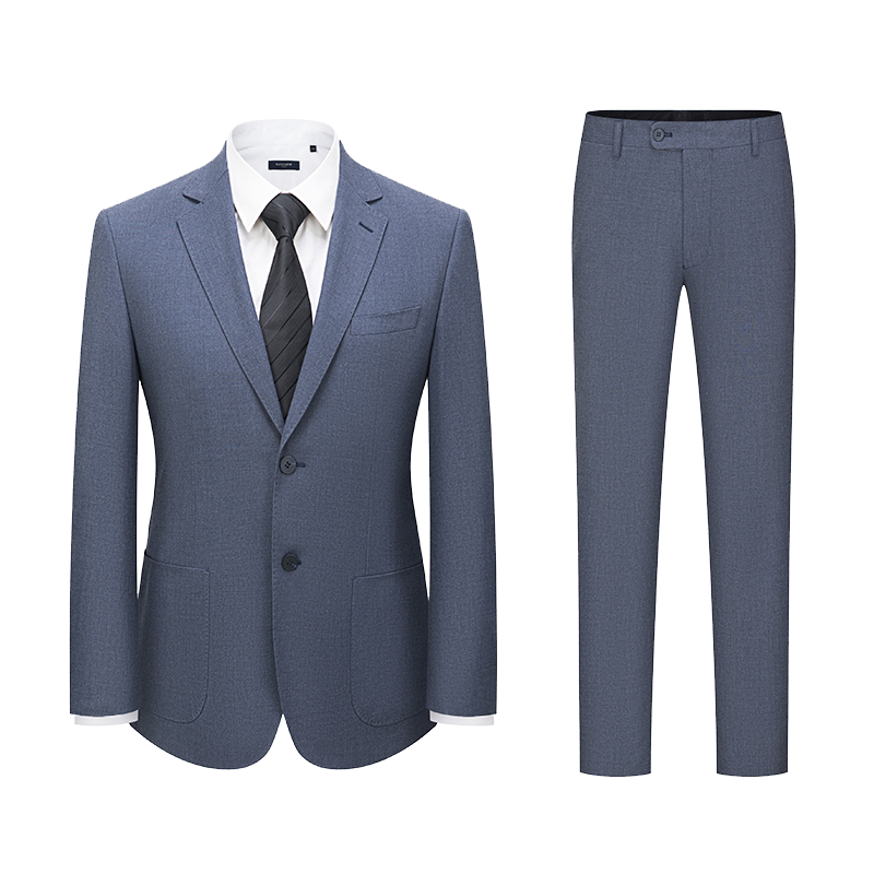 培罗蒙新款休闲西装商务职业正装结婚新郎礼服高级感男士西服套装