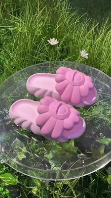 村上隆/Takashi Murakami  blackpink粉色太阳花 拖鞋  粉色 女