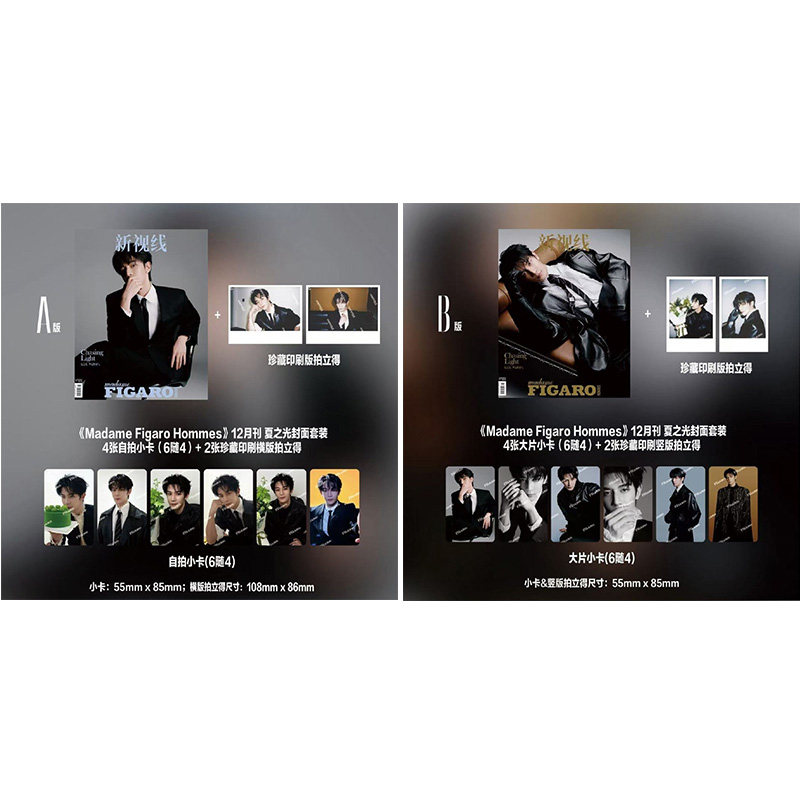 计入销量 费加罗男士 12月刊 夏之光封面A/B版套装《Madame Figaro Hommes》新视线 杂志2025年12/十二月刊夏之光封面,书籍/杂志/报纸,期刊杂志,淘宝优惠券,粉丝福利购,淘宝优惠卷