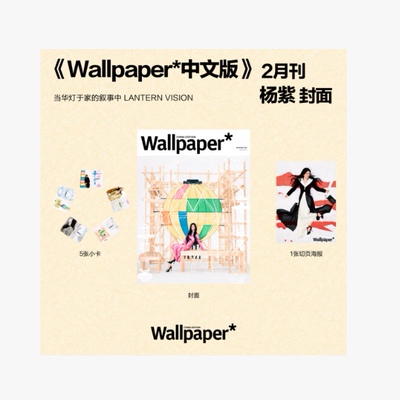 计入销量 卷宗 2月 杨紫封面+赠5张官方小卡+切页 卷宗wallpaper杂志2026年2/二月刊 杨紫封面