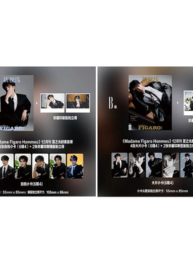 计入销量 费加罗男士 12月刊 夏之光封面A/B版套装《Madame Figaro Hommes》新视线 杂志2025年12/十二月刊夏之光封面
