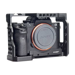桑格sony索尼A7M3兔笼a7r3单反A9微单A7M4 A1 A7S3 A7R4相机大疆RS3稳定器竖拍配件15mm标准摄像底座