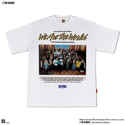 wearetheworld迈克杰克逊T恤