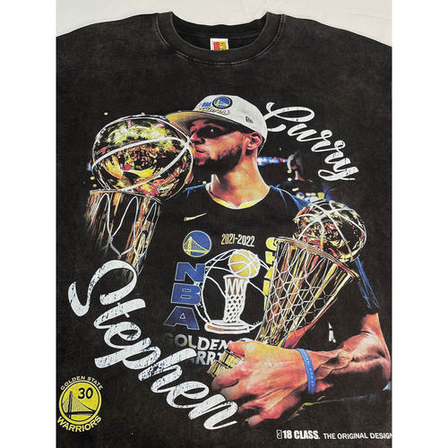 Curry库里球星人物纯棉短袖T恤