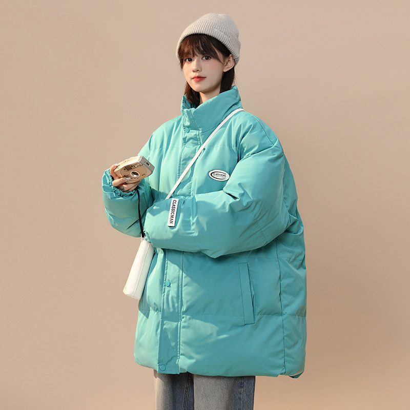 2024冬季新款立领宽松棉服女外套冬韩版宽松加厚面包服MY03P88,商品下架区,星座710