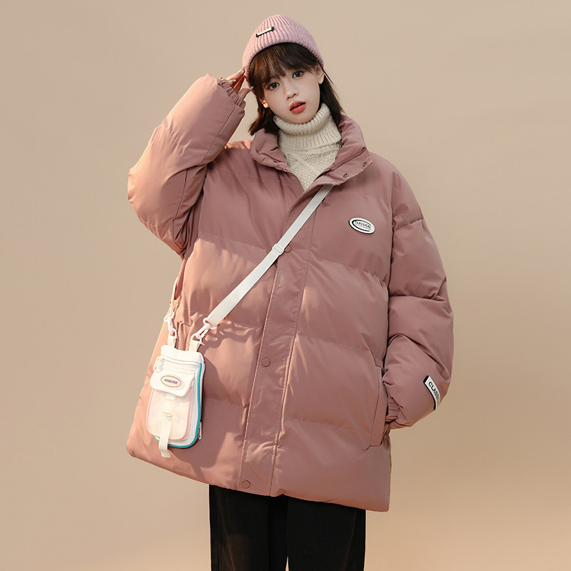 2024冬季新款立领宽松棉服女外套冬韩版宽松加厚面包服MY03P88,商品下架区,星座710