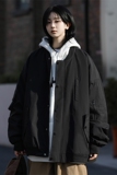 2025春秋情侣棒球服学生夹克工装宽松男女冲锋衣外套710-7011p88，男装夹克，星座710